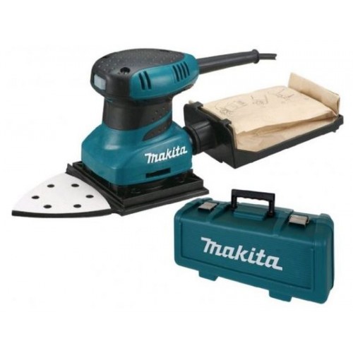 Makita BO4565K Schwingschleifer 112x190mm, 200W, Koffer