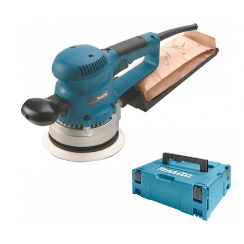 Makita BO6030J Elektronik-Exzenterschleifer (310W/150mm) MAKPAC (Typ 3)