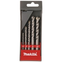 Makita D-05175 Stein-Spiralbohrer-Set 5-tlg.