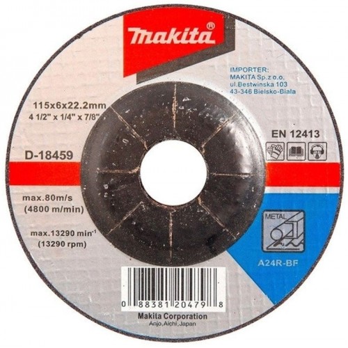 Makita D-18459 Schruppscheibe 115x6x22mm Metall (1 Stück)