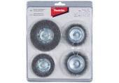Makita D-65729 Rundbürsten-Set 4-tlg. Stahl