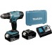 Makita DDF453RFE Akku-Bohrschrauber (2x3,0Ah/18V) Koffer