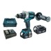 Makita DDF481RTJ Akku-Bohrschrauber 2x Akku 18V 5,0 Ah, MAKPAC Gr. 2