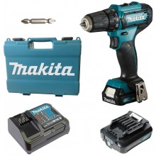 Makita DF333DSAE Akku-Bohrschauber (2x2,0 Ah/12V) CXT, Koffer