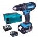 Makita DHP482RTJ Akku-Schlagbohrschrauber Li-ion (2x5,0Ah/18V) Makpac 2