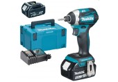 ABVERKAUF Makita DTD154RTJ Akku-Schlagschrauber 1/4" LIion(2x18V/5,0Ah)BESCHÄDIGTER KOFFER