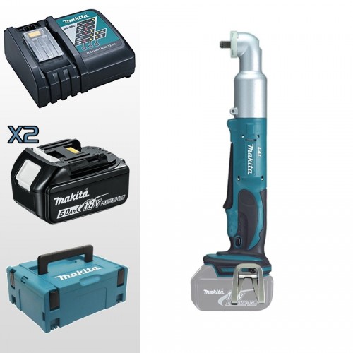 Makita Akku-Winkel-Schlagschrauber Li-ion 18V/5,0Ah, MAKPAC DTL063RTJ