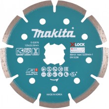 Makita E-02076 X-LOCK Diamanttrennscheibe 125x22,23mm