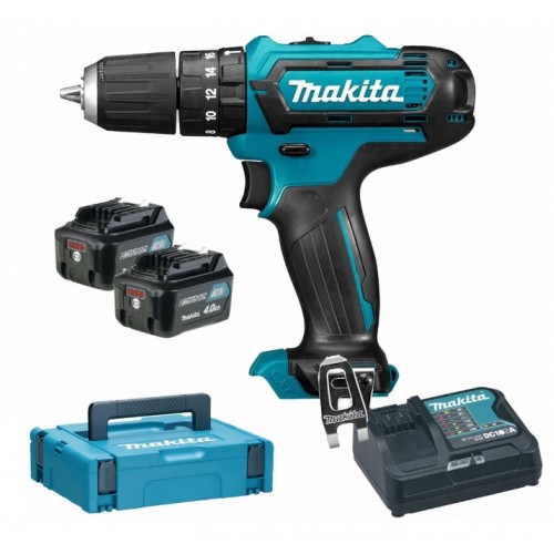 Makita HP331DSME Akku- Bohrschrauber Li-ion 2x akku 4,0 Ah 10,8V
