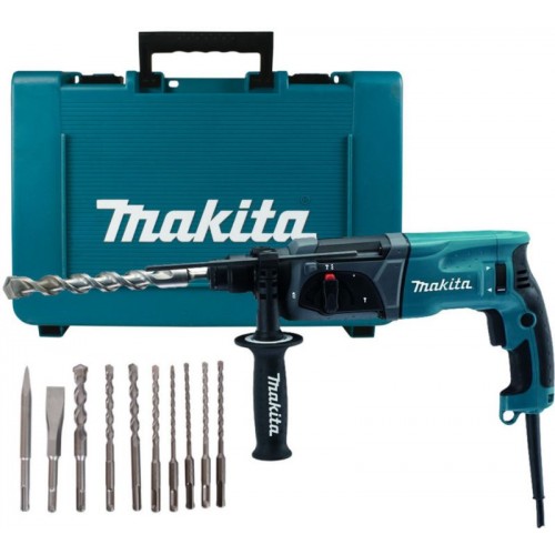Makita HR2470X16-1 SDS-PLUS Bohrhammer 2,4J, 780W+D-46361