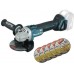 Makita DGA504ZX1 Akku-Winkelschleifer 125mm mit Zubehör (18V/Ohne Akku Z)