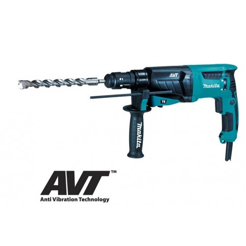 Makita HR2631F Kombihammer SDS-Plus, mit AVT 2,4J,800W