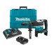 Makita DHR 400 PT2U 2x 18V/ 36V Bohrhammer SDS-Max+ 2x 5,0 Ah Akku +Doppellader