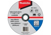 Makita A-85329 Trennscheibe 180x2,5x22mm Stahl (1 Stück)