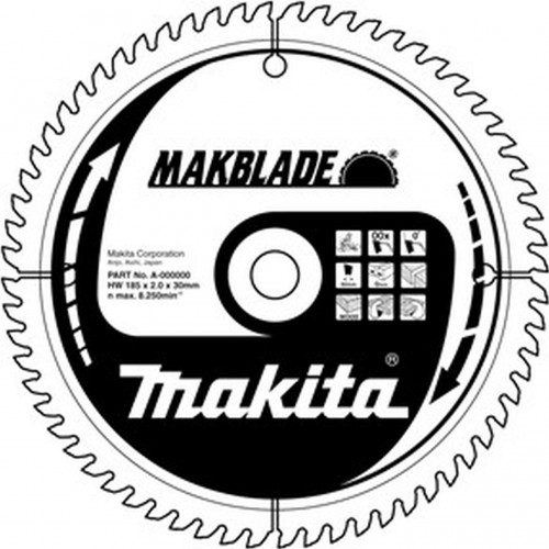 Makita B-17728 HM-Sägeblatt 260x30 Zähne Z40