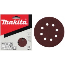 Makita P-43583 Exzenterschleifpapier mit Klett Körnung 180, 125mm 10St.