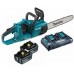 Makita DUC353PT2 Akku-Kettensäge 35cm, Li-on LXT 2x18V/5,0Ah + Ladegerät
