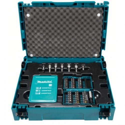 Makita B-53908 Bohrer/Schrauber-Set 62-teilig