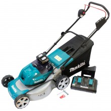 Makita DLM460PT2 Akku-Rasenmäher 46cm Li-ion LXT (2x5,0Ah/18V)