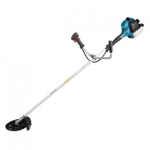 Makita Benzin Motorsense mit 4-Zahn Schlagmesser & Fadenkopf| EM2600U