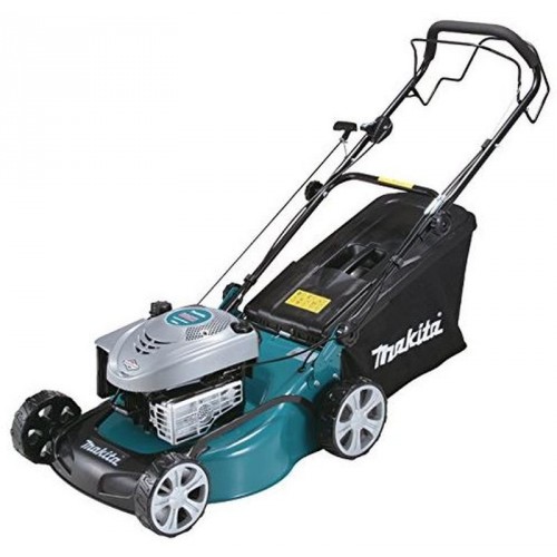 Makita PLM4621 Benzin-Rasenmäher 46 cm, Korb 60l - 1 Gang, 2630 W