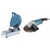 Makita S17E4-P3 Spezial Set Trennschleifmaschine 2414EN +Winkelschleifer GA9061R