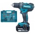 Makita DDF482RFX1 Akku-Bohrschrauber (2x3.0Ah/18V) (inkl. 74-tlg. Bit- und Bohrer-Set)