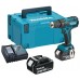 Makita DHP459RFJ Akku-Schlagbohrschrauber 2x Akku 18V 3,0 Ah, Makpac