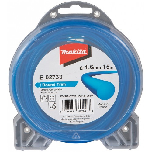 Makita E-02733 Mähfaden rund 1,6 mm, 15m