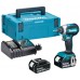 Makita DTD153RFJ Akku-Schlagschrauber 1/4" Li-ion Li-ion LXT 18V/3,0Ah, Makpac 2