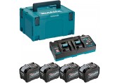 Makita set Li-ion XGT 40V 4xBL4080F+DC40RB+Makpac 1910A8-3