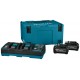 Makita 1911D8-0 Set Li-ion XGT 40V 2xBL4040F+DC40RB+Makpac