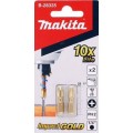 Makita B-28335 Impact Gold torsion Bit PH2, 1/4 25mm/2 Stück