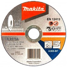 Makita B-45755 Trennscheiben Stahl 115 x 1,6 x 22,23, Stahl, 1Stk./VPE