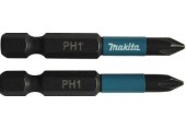 Makita B-63719 Torsion Bit 1/4" Impact Black PH1, 50mm/2 Stk.