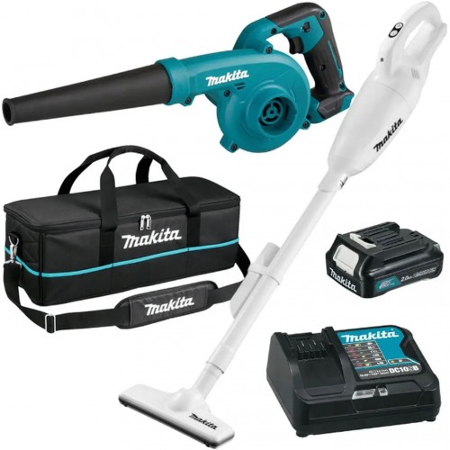 Makita CLX245SAX1 Akku-Kombi-Kit UB100 + CL108FDZW (12V/1x2,0Ah) Tasche