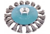 Makita D-39883 Konische Bürste mit gezopften Stahldrähten 115mm