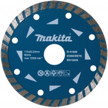 Makita D-41626 Diamantscheibe Turbo, 115 x 22,23 mm