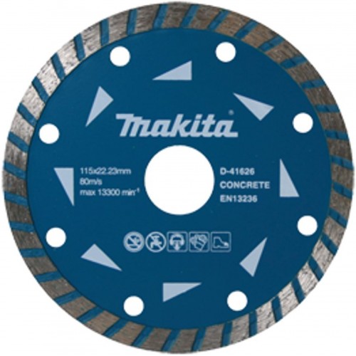 Makita D-41626 Diamantscheibe Turbo, 115 x 22,23 mm