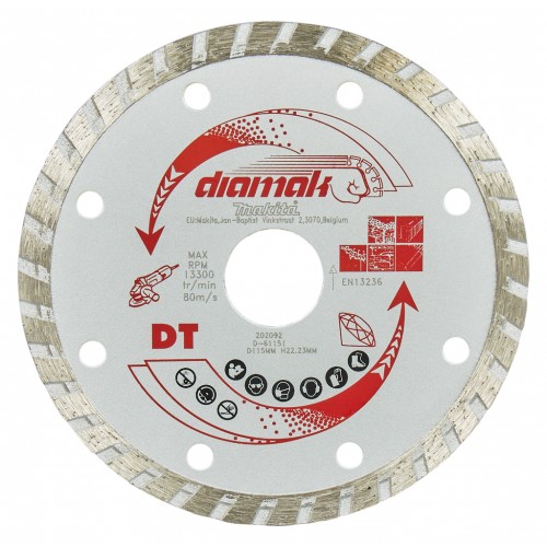 Makita D-61151-10 Diamond Wheel Wave 115 mm, 10 Stk