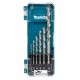 Makita D-75742 Metallbohrer-Set, HSS-G 2,3,4,5,6,8mm