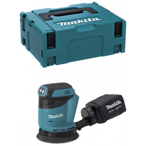 B-WARE Makita DBO180ZJ Akku-Exzenterschleifer Li-Ion (18V/123mm) ohne Akku, Makpac