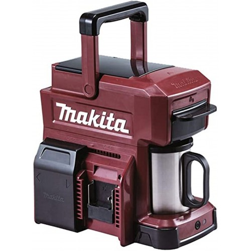 Makita DCM501ZAR Akku-Kaffeemaschine Li-ion 18V, ohne Akku, Bordeux