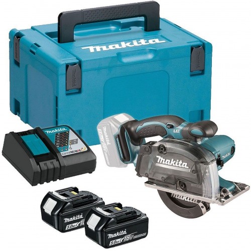 Makita DCS552RTJ Akku-Metallhandkreissäge, 136mm, Li-ion LXT (2x5,0Ah /18V) Makpac Makita DCS552RTJ Akku-Metallhandkreissäge, 136mm, Li-ion LXT (2x5,0Ah /18V) Makpac