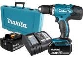 Makita DDF453SFE Akku-Bohrerschrauber LXT (2x 3,0Ah/18V)