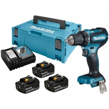 Makita DDF485RF3J Akku-Bohrschrauber Li-ion LXT, 3x 18V/3,0 Ah, Makpac