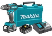 Makita DDF485RFE Akku-Bohrschrauber (18 V, 2× 3,0 Ah, Koffer)