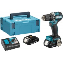 Makita DDF487RAJ Akku-Bohrschrauber Li-ion LXT (2x2,0Ah+DC18RC) +MAKPAC