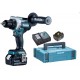 Makita DDF492RTJ Akku-Bohschrauber Li-ion LXT (18V/2x5,0Ah) Makpac