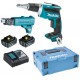 Makita DFS452TJX2 Akku-Schnellbauschrauber Li-ion LXT (18V/2x 5,0Ah) Makpac
